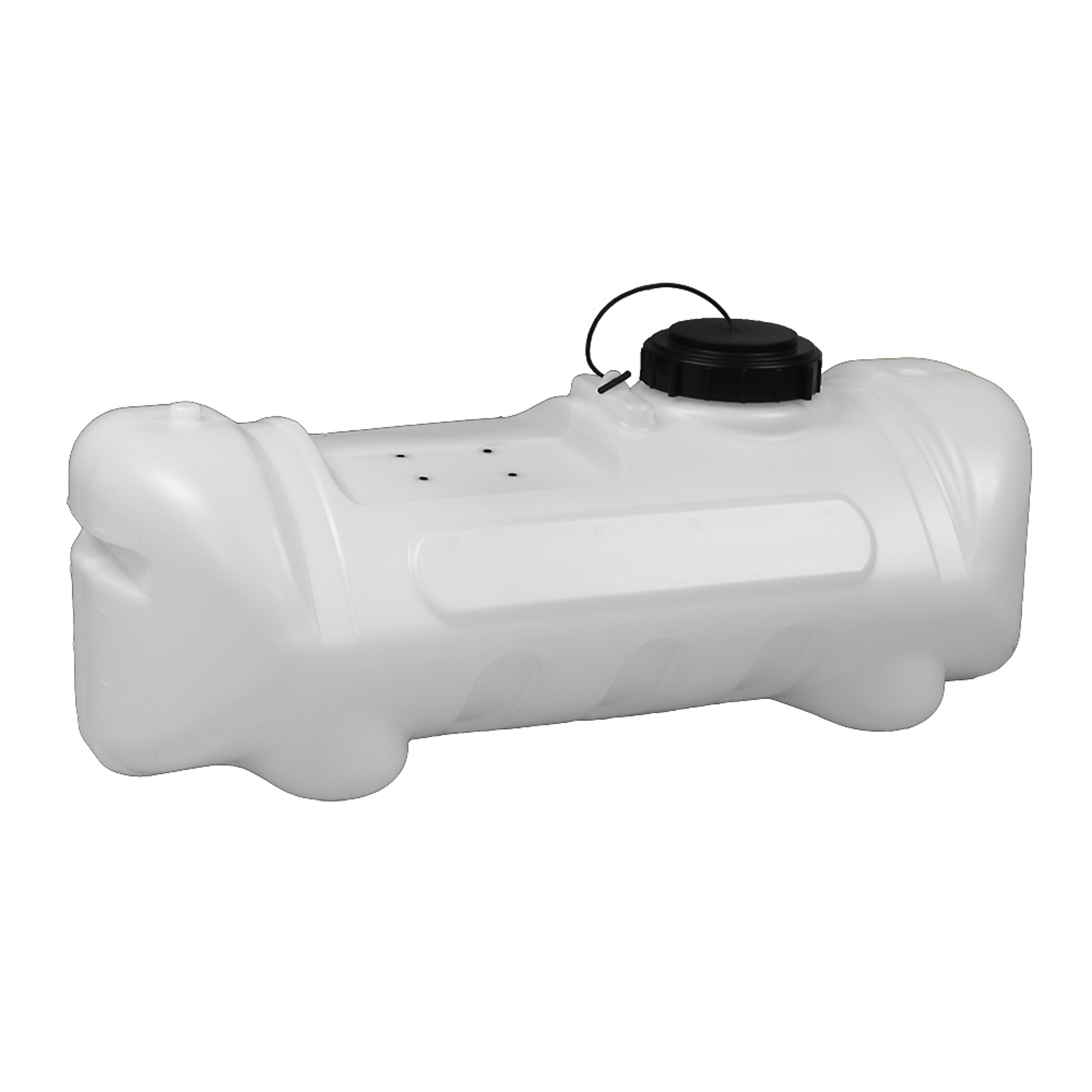 Valley Industries Spot Sprayer Tank - 15-Gal., Extra-Thick Translucent Walls, 6in. Lid, UV-Stabilized, Model# T-015-WWNA-XL